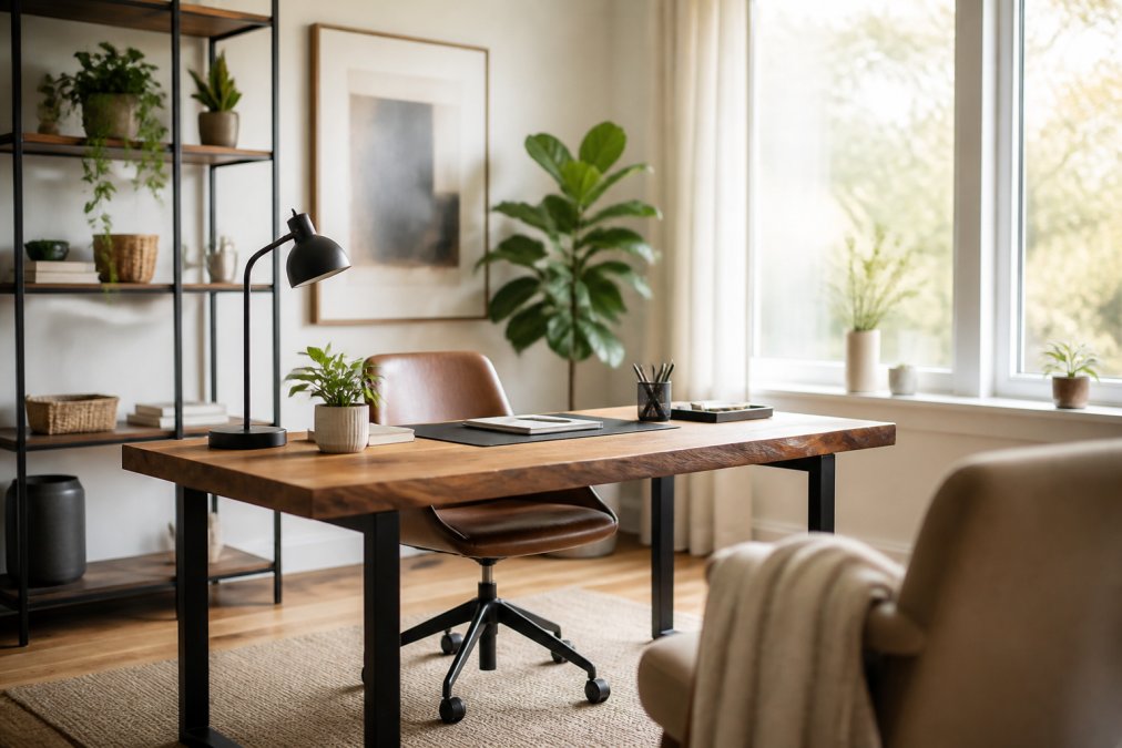 Décoration bureau domicile : 7 idées pratiques en 2026