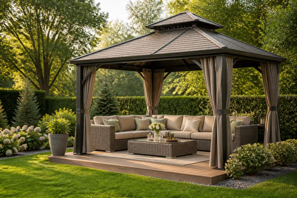 Meilleurs gazebos pour jardin 2026