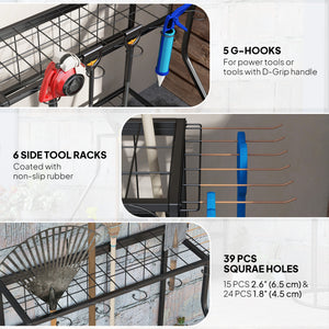 3-Tier Garden Tool Storage Tower