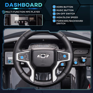 Chevrolet TAHOE 12V with remote control, gray