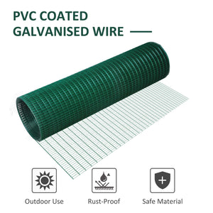 Chicken wire, dark green