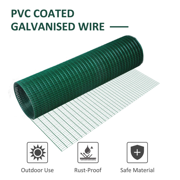 Chicken wire, dark green