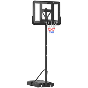 Soozier basketball hoop adjustable in height from 1.5 to 3 m
