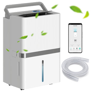 47 L/day Wi-Fi Dehumidifier, up to 5,200 sq. ft.