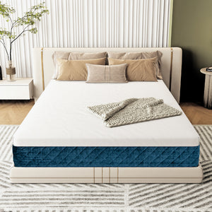10-inch mattress with jacquard fabric cover in a box - full size