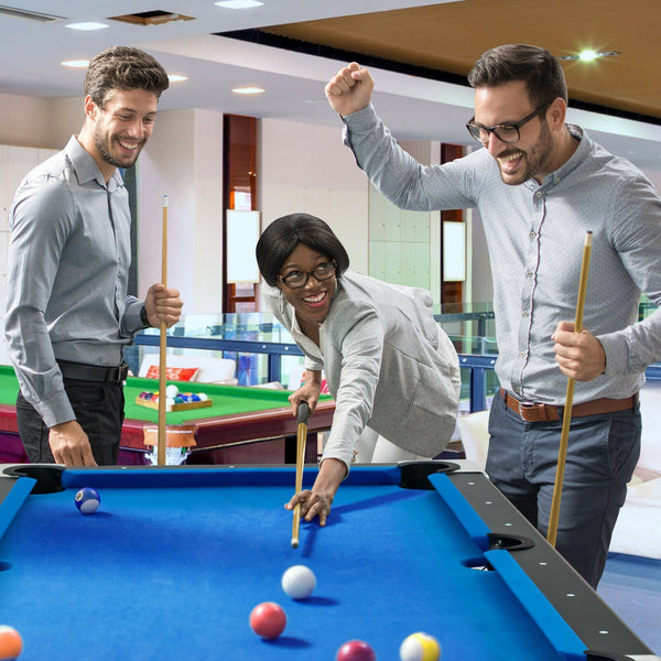 6-foot Folding Pool Table - Blue