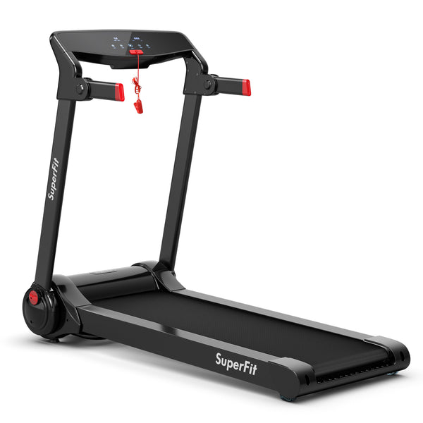 Tapis roulant électrique pliant 3HP en cours d'exécution