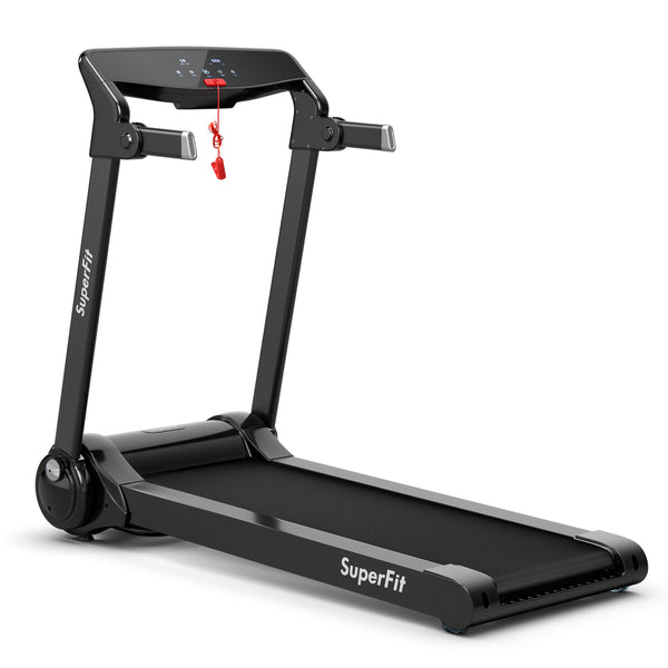 Tapis roulant électrique pliant 3HP en cours d'exécution