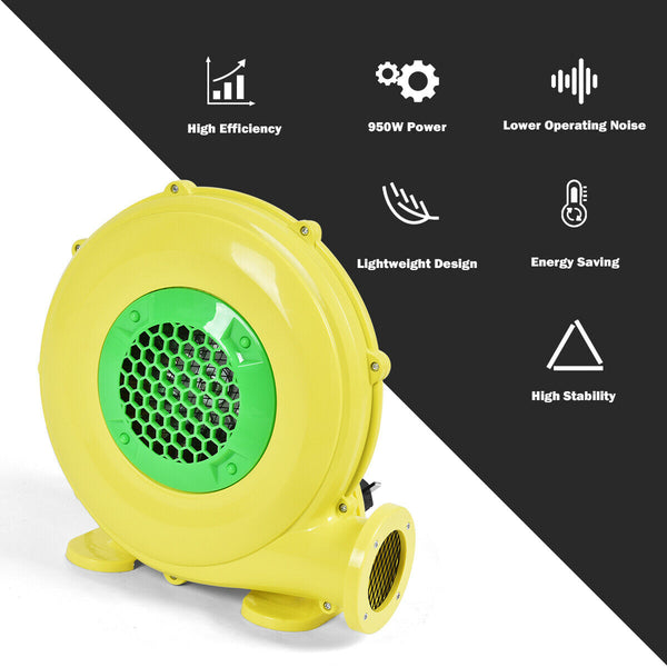480W 0.64HP Air Pump Fan for Inflatable Bouncy House