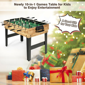 10-in-1 Multi-Combination Game Table Set for Home