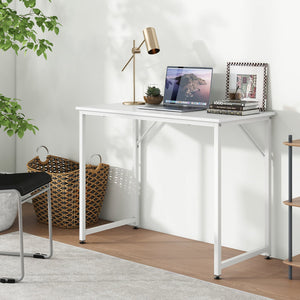 L-shaped computer desk and writing workstation for home and office - Black