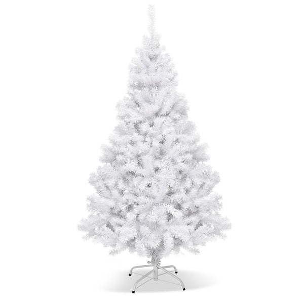 Sapin de Noël artificiel articulé de 6 pieds / 7 5 pieds / 9 pieds avec support en métal - 7 5 pieds