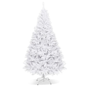 Sapin de Noël artificiel articulé de 6 pieds / 7 5 pieds / 9 pieds avec support en métal - 7 5 pieds