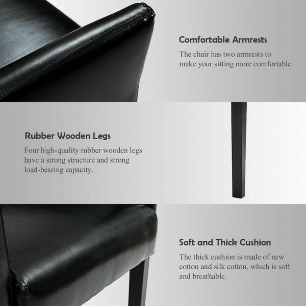 Modern PU leather executive armchair sofa