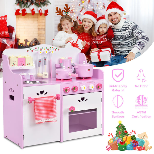 Wooden kitchen toy for children