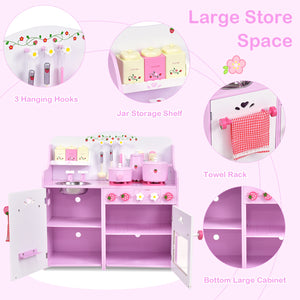 Wooden kitchen toy for children