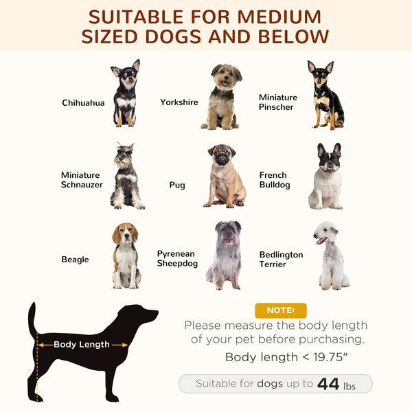 Elevated dog bed with canopy, gray