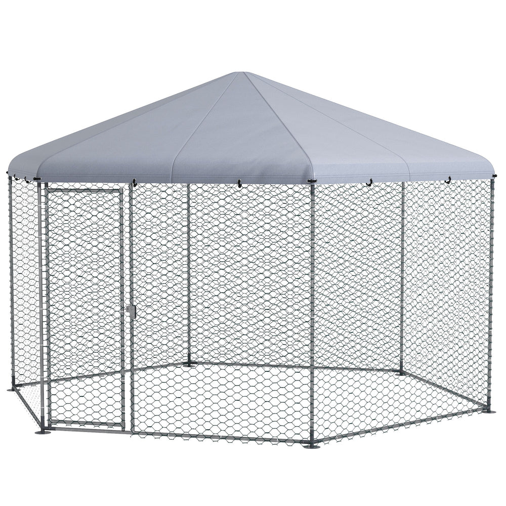 Chicken coop with shelter for 10 to 15 chickens