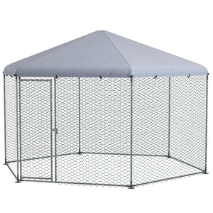 Chicken coop with shelter for 10 to 15 chickens