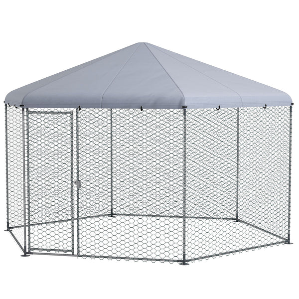 Chicken coop with shelter for 10 to 15 chickens