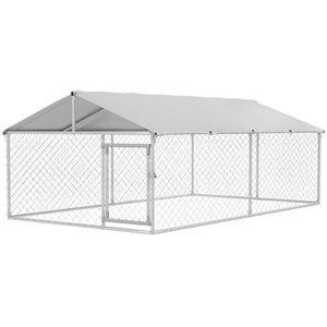 Outdoor enclosure with waterproof and UV-resistant cover