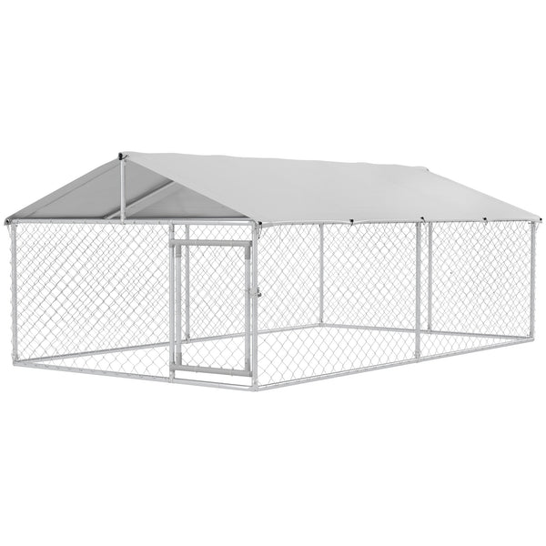 Outdoor enclosure with waterproof and UV-resistant cover