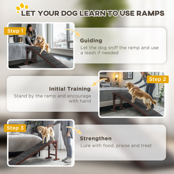 Pet ramp, brown