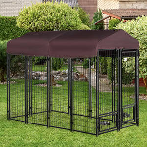 Lockable welded steel outdoor enclosure