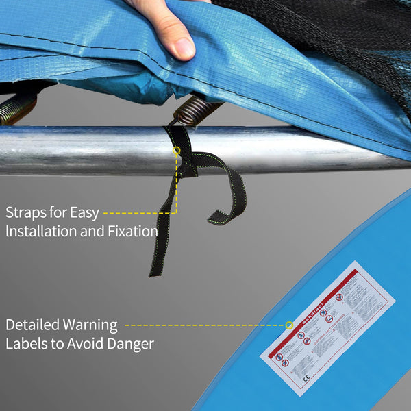 Replacement pad for 14-foot trampoline, light blue 
