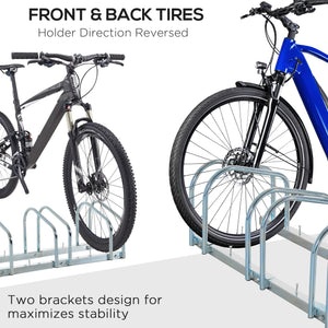 3-bike rack, silver
