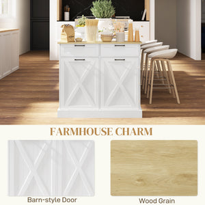 10-gallon trash cabinet with tilt-out drawers, white