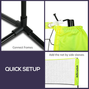 10-foot badminton net with carrying bag