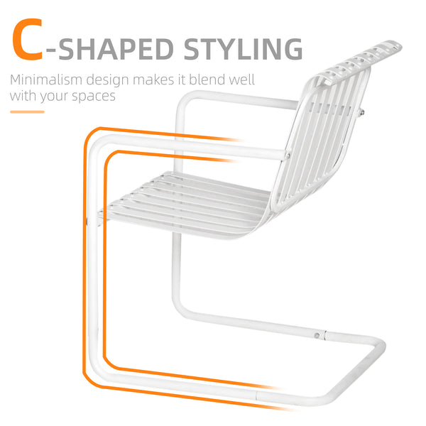 3-piece metal bistro set