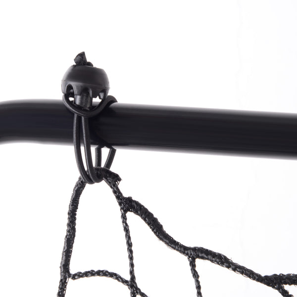 Soccer rebound net with 5 adjustable angles