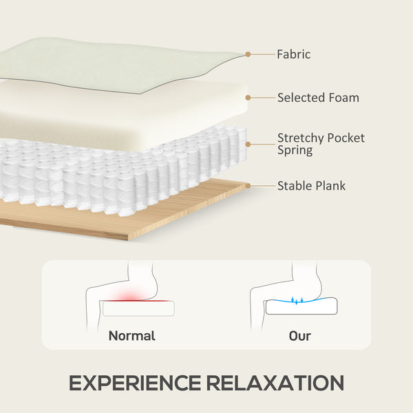 Modern corner sofa with removable chaise longue, wooden legs, cream color