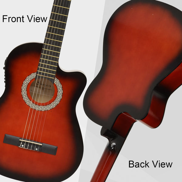 39.5 inch electro-acoustic guitar for beginners
