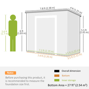 Resin garden shed with floor, window, lockable doors and ventilation, light grey