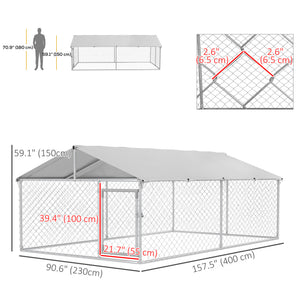 Outdoor enclosure with waterproof and UV-resistant cover