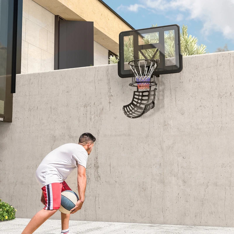 Basketball Hoop Ball Return System