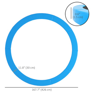 Replacement pad for 14-foot trampoline, light blue 