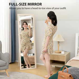 Full length mirror, white