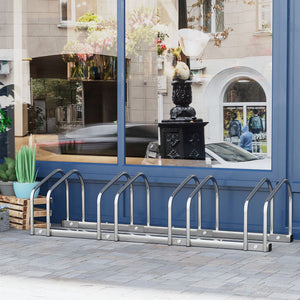 4-bike rack, silver