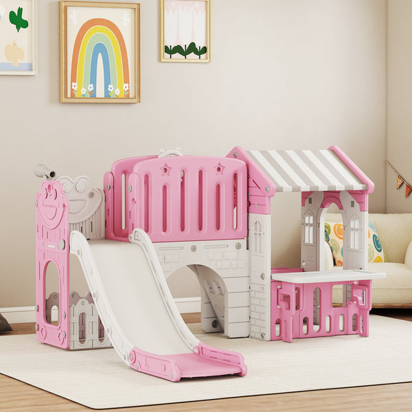 7-in-1 Toddler Slide, Pink