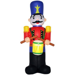 8-foot inflatable nutcracker