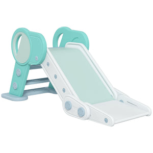 Green foldable toddler slide