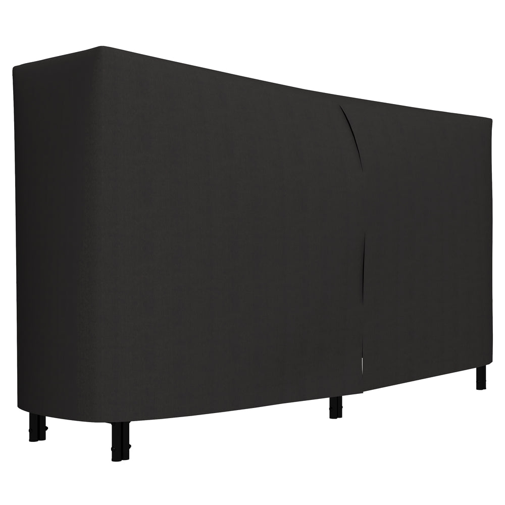 6ft Outdoor Log Rack with Cover