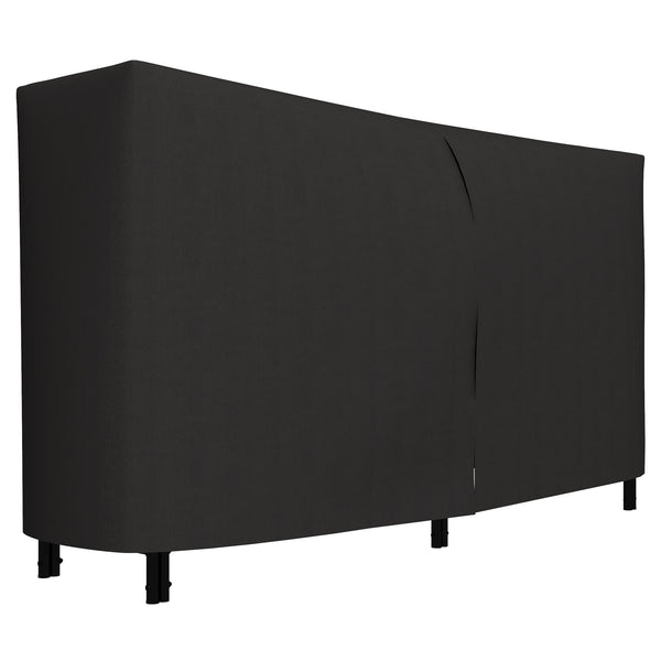 6ft Outdoor Log Rack with Cover