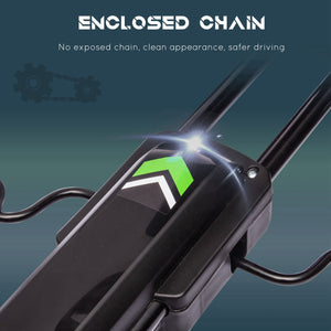 Pedal go-kart with hand brake, 4 rubber wheels, white