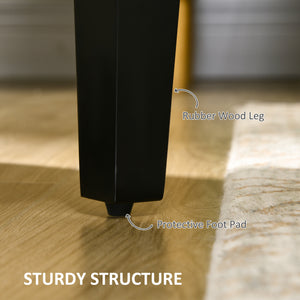 Fabric accent chair with wooden legs and rounded armrests, cream white