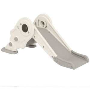 3-in-1 Foldable Toddler Slide Cream White